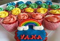 rainbow cupcakes 1